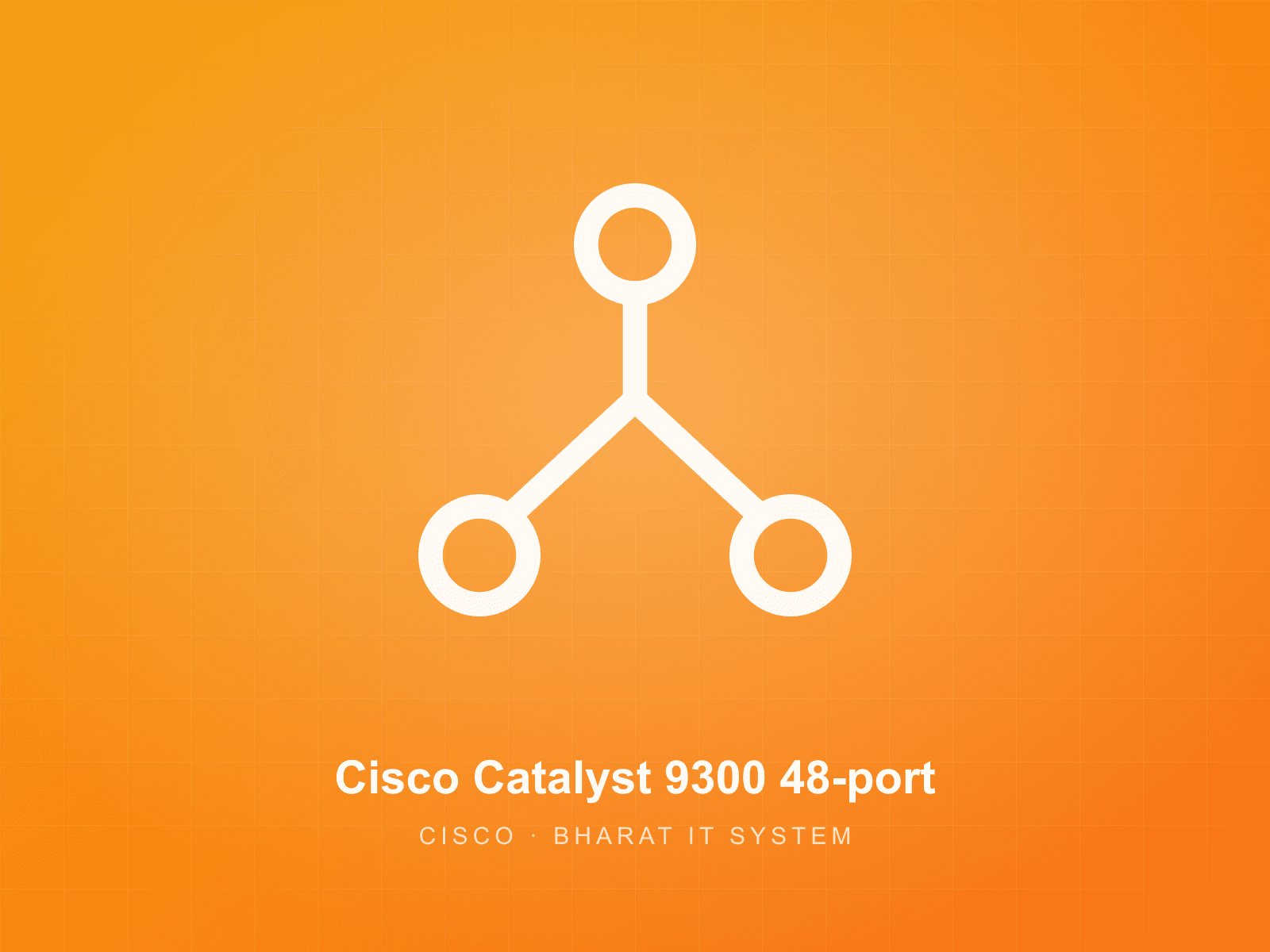 Cisco Catalyst 9300 48-port available for rent from Bharat IT System