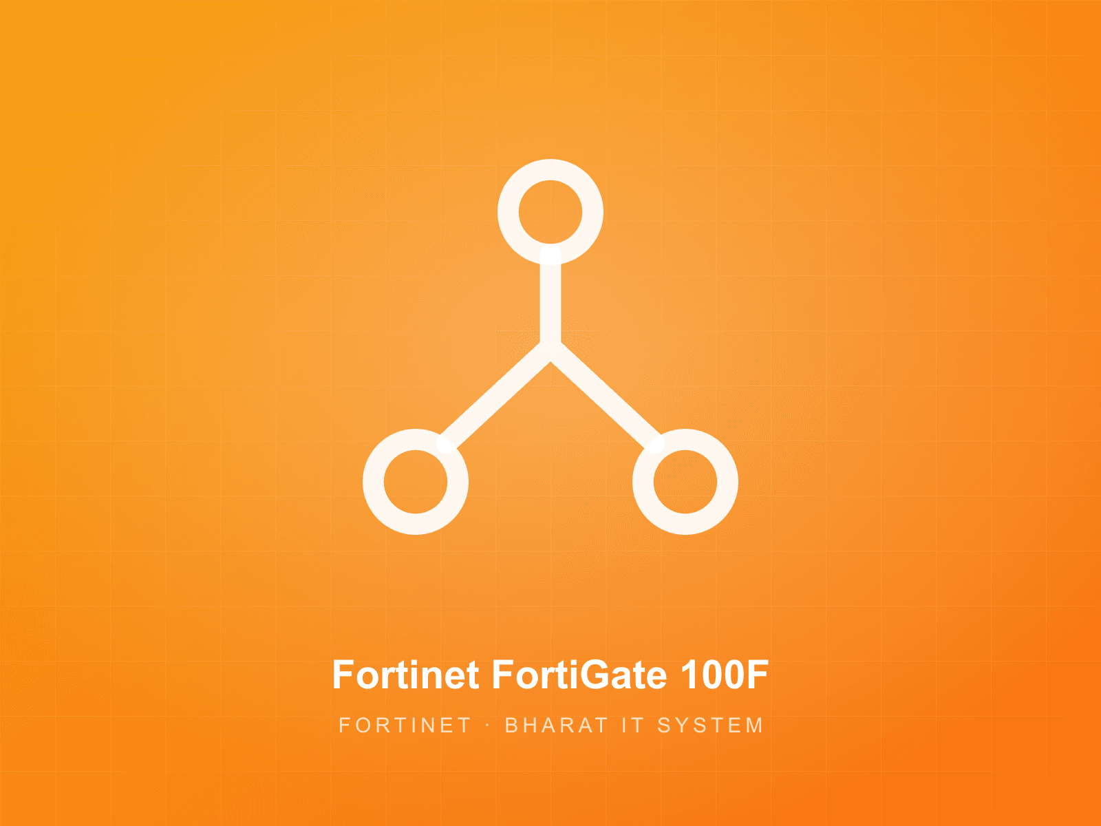 Fortinet FortiGate 100F available for rent from Bharat IT System