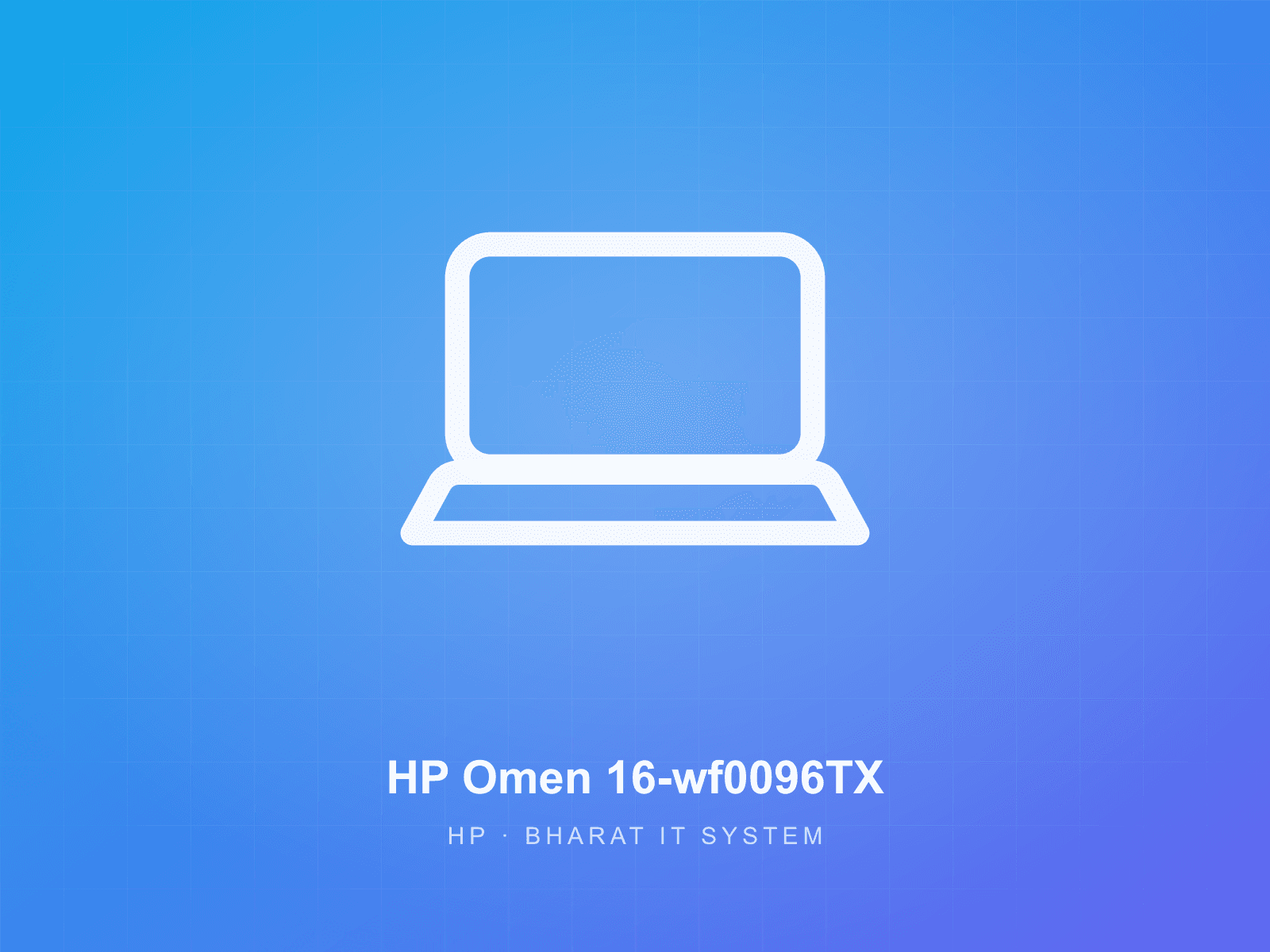 HP Omen 16-wf0096TX available for rent from Bharat IT System