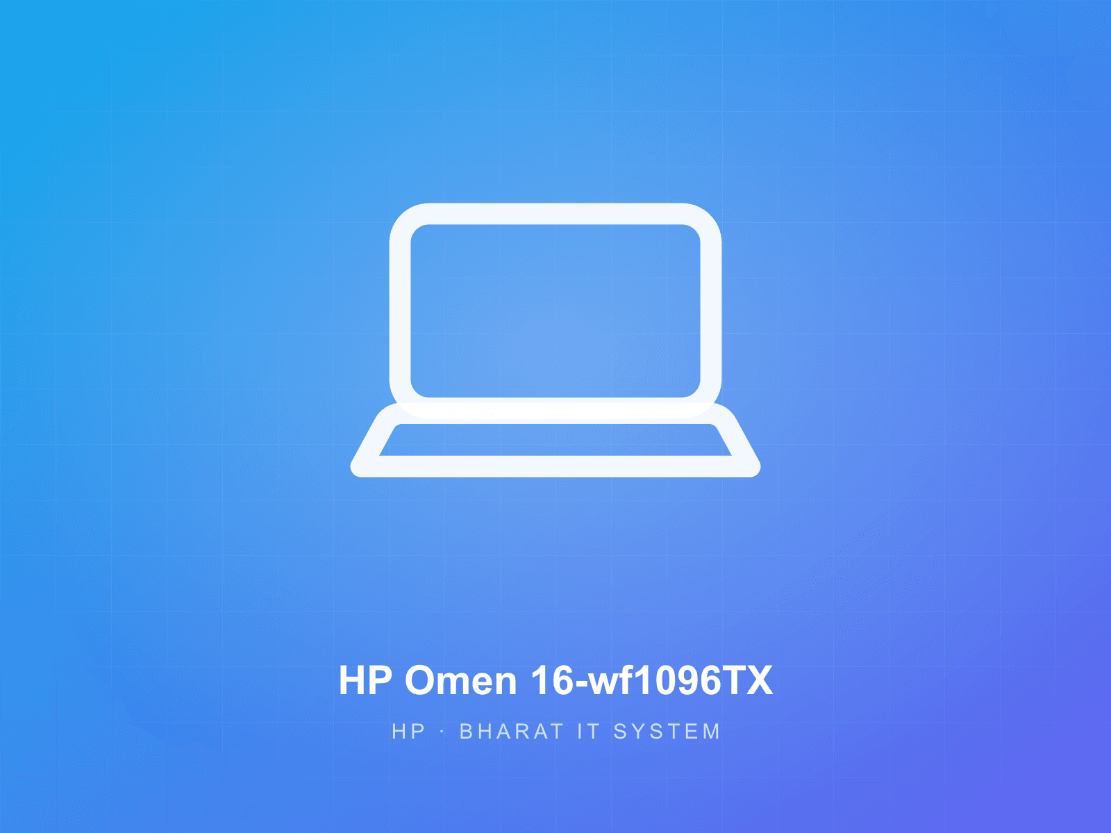 HP Omen 16-wf1096TX available for rent from Bharat IT System