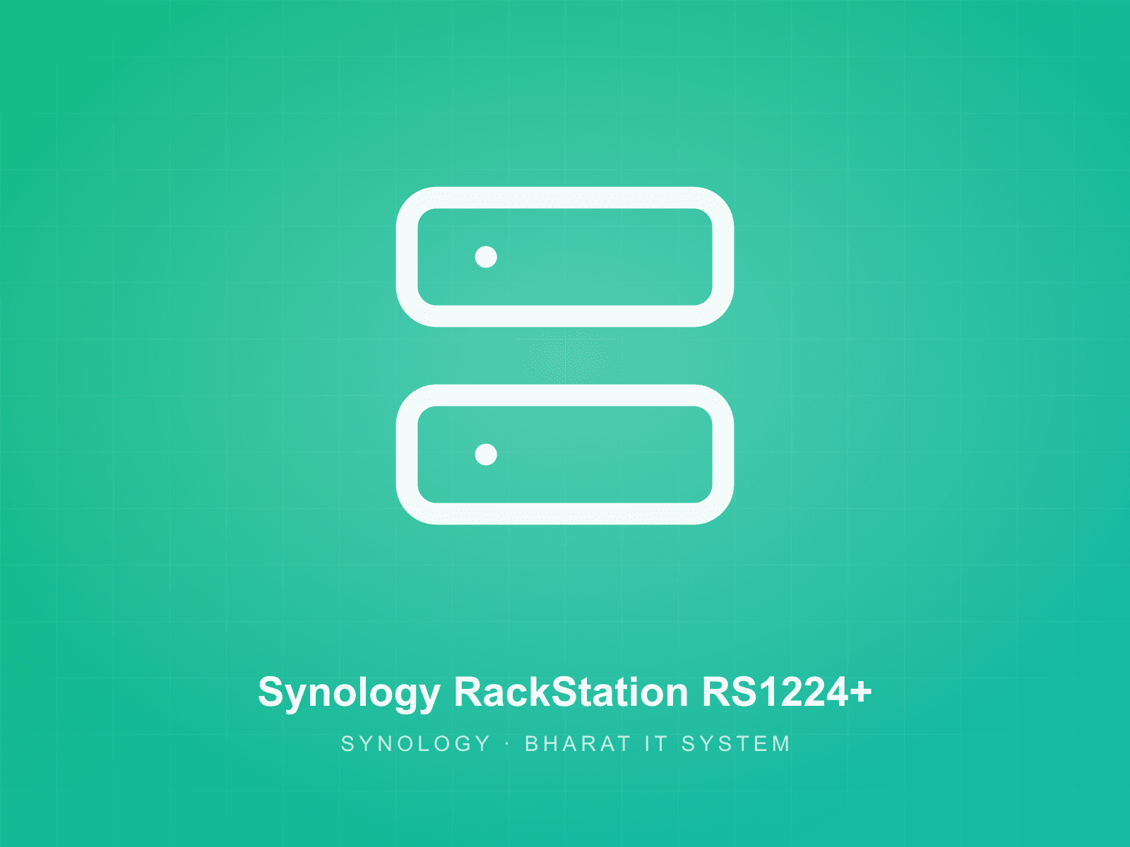 Synology RackStation RS1224+ available for rent from Bharat IT System